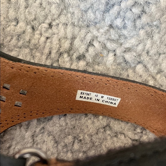 Rockport Black and Tan Perforated Wedge Sandals - Picture 4 of 4